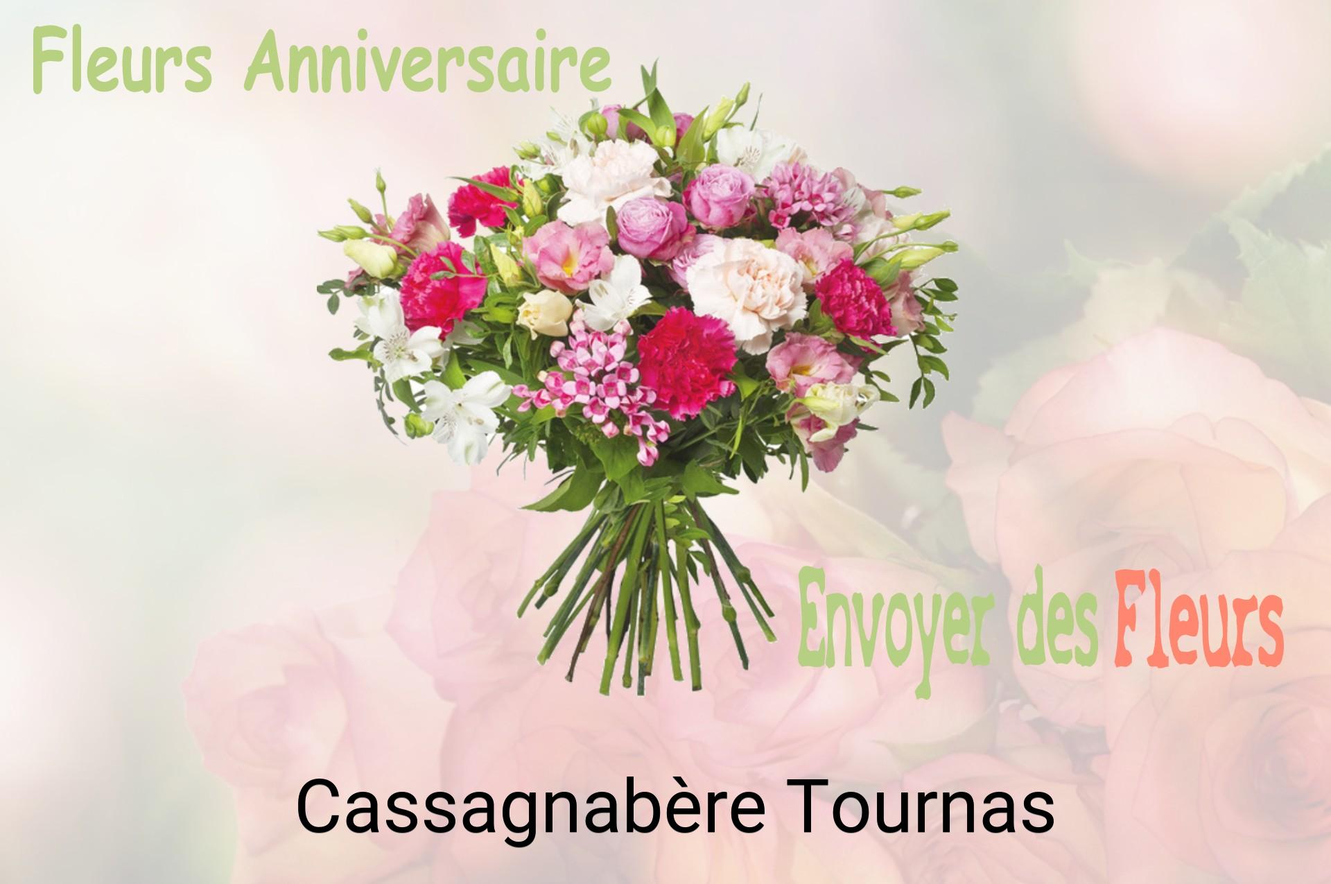 Bouquet de fleurs d’anniversaire livré à Cassagnabère-Tournas